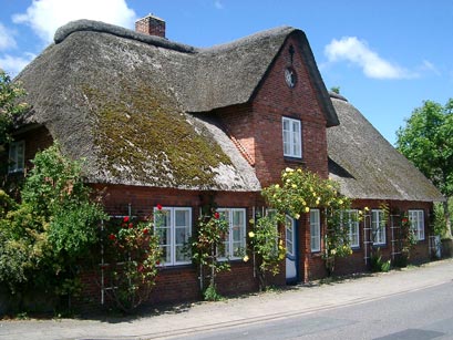 Ein typisches Friesenhaus