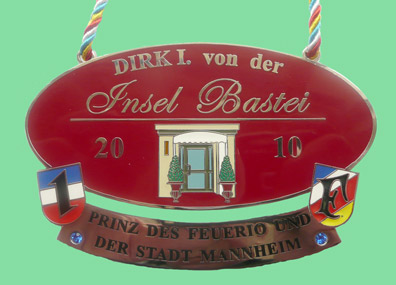 Stadtprinz Dirk I. von der Insel Bastei